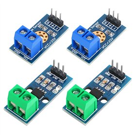 2 Pcs ACS712 30A Module de Capteur de Courant 2 Pcs Max 25V Module de Capteur de Tension 3 Terminal Capteur Module Testeur de Te