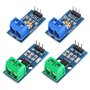2 Pcs ACS712 30A Module de Capteur de Courant 2 Pcs Max 25V Module de Capteur de Tension 3 Terminal Capteur Module Testeur de Te