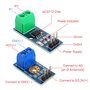 2 Pcs ACS712 30A Module de Capteur de Courant 2 Pcs Max 25V Module de Capteur de Tension 3 Terminal Capteur Module Testeur de Te