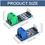 2 Pcs ACS712 30A Module de Capteur de Courant 2 Pcs Max 25V Module de Capteur de Tension 3 Terminal Capteur Module Testeur de Te