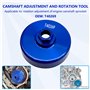 ZKTOOL Kit d'Outils de Synchronisation de Verrouillage d'arbre à Cames, Compatible avec Audi VW 4.0 FSI, TFSI, A6 A8 S6 Bentley 