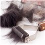 AIDIYA Coat King Démêloir Peigne et brosse de toilettage pour chiens et chats Râteau à sous-poil (8.8cm)
