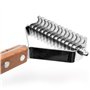 AIDIYA Coat King Démêloir Peigne et brosse de toilettage pour chiens et chats Râteau à sous-poil (8.8cm)