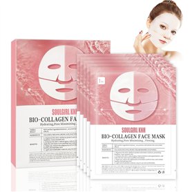 5PCS Bio Collagen Face Mask Overnight