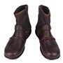 COWSDELLA Bottes pour Hommes en Cuir de Mollets avec semelle en caoutchouc Bottes de Motard avec Fermeture éclair Classiques Bot