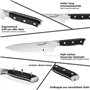 VINNAR Couteau de Chef 20cm Super Tranchant - Professionnel de Cuisine Universel en Acier Inoxydable Allemand 5cr15mov - Poignée