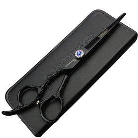 6 pouces coiffeur à main gauche