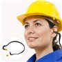 3 Pièces Bouchons D'Oreilles Montés Sur La Tête Et 5 Paires De Bouchons D'Oreilles De Remplacement, Bouchons D'Oreilles Antibrui