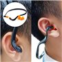 3 Pièces Bouchons D'Oreilles Montés Sur La Tête Et 5 Paires De Bouchons D'Oreilles De Remplacement, Bouchons D'Oreilles Antibrui