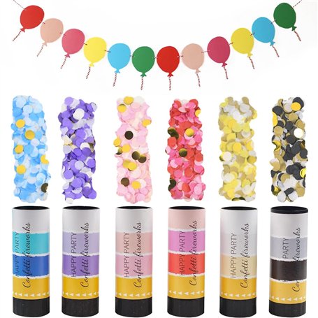 YSJCHEBS Paquet De 6 Petits Feux d'artifice À Main