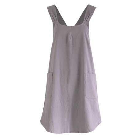 QFEHTHSK 1 Tablier Simple en Coton Et Lin De Style Japonais Et Coréen