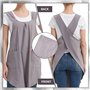 QFEHTHSK 1 Tablier Simple en Coton Et Lin De Style Japonais Et Coréen, Tablier De Maison pour Femmes, Tablier n'a Pas Besoin D'Ê