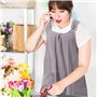 QFEHTHSK 1 Tablier Simple en Coton Et Lin De Style Japonais Et Coréen, Tablier De Maison pour Femmes, Tablier n'a Pas Besoin D'Ê