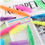 12 Surligneurs De Couleur, Couleurs Vives, Stylo De Marquage De Tête Incriminé, Notes De Bricolage Accessoires De Logo, Fournitu