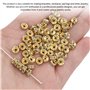 EHDWXVZM 800 Pièces De Perles Intercalaires Rondes, Perles Intercalaires pour La Fabrication De Bijoux, Perles Intercalaires pou