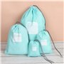 Organiseurs de Bagage pour Voyage Sacoches de Rangement pour Bagage Différents Tailles Étanche Sacs