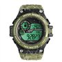 TEKMAGIC Montre Bracelet Sports Plongée Hommes Garçons 10 ATM Étanche Montre-Bracelet Natation avec Fonctions d'Chronomètre