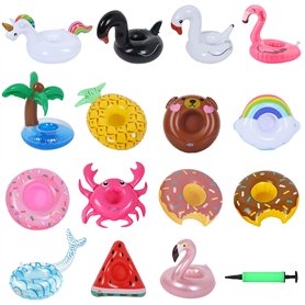 MULEVIP Paquet de 15 Porte-gobelet de Piscine Porte-Gobelet