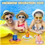 MULEVIP Paquet de 15 Porte-gobelet de Piscine Porte-Gobelet, Porte Gobelet Gonflable, Mixte Gonflable Porte-Gobelet Flottant Bea