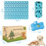 600 Sacs (25 bags X 24 Rolls) de Chien Sacs de compostables Extra Épais Sacs en Mélange D'amidon