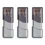 PNY Lot de 3 clés USB 3.0 Turbo Attaché 3 64 Go