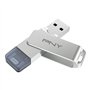 PNY Duo Link Clé USB 3.2 Double 256 Go