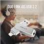 PNY Duo Link Clé USB 3.2 Double 256 Go