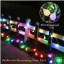 66LED Boule Lumineuse de Couleur étanche 8 Modes