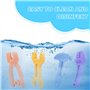 KIMIGO Anneau Dentition Bébé en Silicone – 4PCS Anneaux de Dentition Sans BPA | Soulage Gencives | Sensoriels de Qualité Aliment