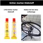Sinofort Colle Rustine Chambre a Air 78 Pièces Rustine Velo avec Colle Kit Crevaison Velo Rustine Velo Autocollante Rustines pou
