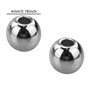 1500 PièCes 4mm MéTal Petites Perles D'Espacement Rondes Plaqué MéTallisé Perles Intercalaires Heishi Doré ArgentéEs Pour Bijoux