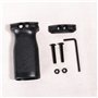 Poignée Verticale en Nylon AFG1 pour Système de Rail de 20 mm