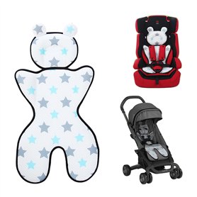 Respirant Assise pour Poussette en été Coussin Siege Pousette Matiere Respiration Universelle Coussin Siege pour Poussette et Au