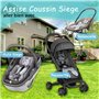 Respirant Assise pour Poussette en été Coussin Siege Pousette Matiere Respiration Universelle Coussin Siege pour Poussette et Au