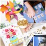Métal Attaches Broches Fendues pour Scrapbooking Craft Papier DIY Lo