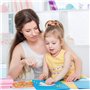 Attaches Parisiennes, Mini Brads Scrapbooking à Tête Ronde, Métal Attaches Broches Fendues pour Scrapbooking Craft Papier DIY Lo