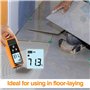 XinJiaYi Testeur Humidité Bois, 8 en 1 Humidimetre pour Bois de Chauffage, Bois, Placoplâtre, Détecteur de Fuite d'eau et Testeu
