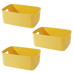 Yngffb 3 Pièces Panier de Rangement en Plastique