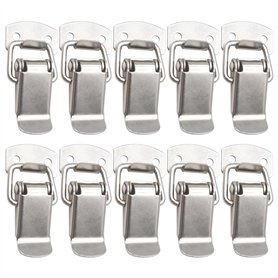 Zasjon 10 Pièces Fermeture à Levier 47mm Loquet à Bascule avec 40 Pièces Vis