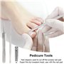 Kit Ongles Incarnés,Ongle Incarné Orteil Kit de traitement de correction des ongles incarnés, 50 tampons de remplissage pour ong