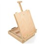 Packool Chevalet de table en bois avec boîte de rangement