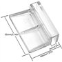 Istloho 10x Clips de Couvercle D'aquarium Fish Clips Acryliques Aquariums Clips de Protection en Verre pour Aquarium pour Couver