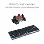 ASUS ROG Falchion Ace Clavier mécanique de jeu compact 65 % RVB, commutateurs et stabilisateurs d'interrupteur, mousse amortissa
