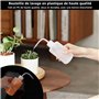 JMIATRY 10 Pcs Pissette 250ml, Bouteille Plastique Flacons Souples en Plastique avec Pipette et Bouchon pour Laboratoires, Plant