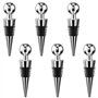 Lectorias Lot de 6 Bouchon Bouteille Vin
