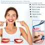Éliminateur de Taches Dentaires 4 Pièces Outil de Détartrage, Polisseur, Brosse Interdentaire, Gomme à Dents pour Enlever Plaque
