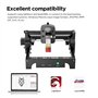 Acmer Graveur laser S1, 2,5 W (2500 mW) - Machine de découpe laser - Gravure sur bois et métal - Taille maximale de travail : 13