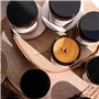 Sincero Home Bougie Parfumée - Bougie Artisanale en Cire de Soja avec Mèche en Bois, 450g, 60 Heures de Combustion, Parfum Crois