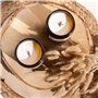 Sincero Home Bougie Parfumée - Bougie Artisanale en Cire de Soja avec Mèche en Bois, 450g, 60 Heures de Combustion, Parfum Crois