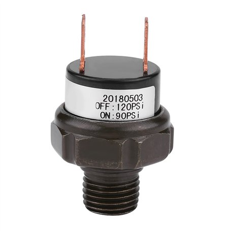 Pressostat 12V Universel de Voiture Automatique Compresseur d'air Commutateur de Contrôle de Pression d'air 90-120Psi 120-150Psi